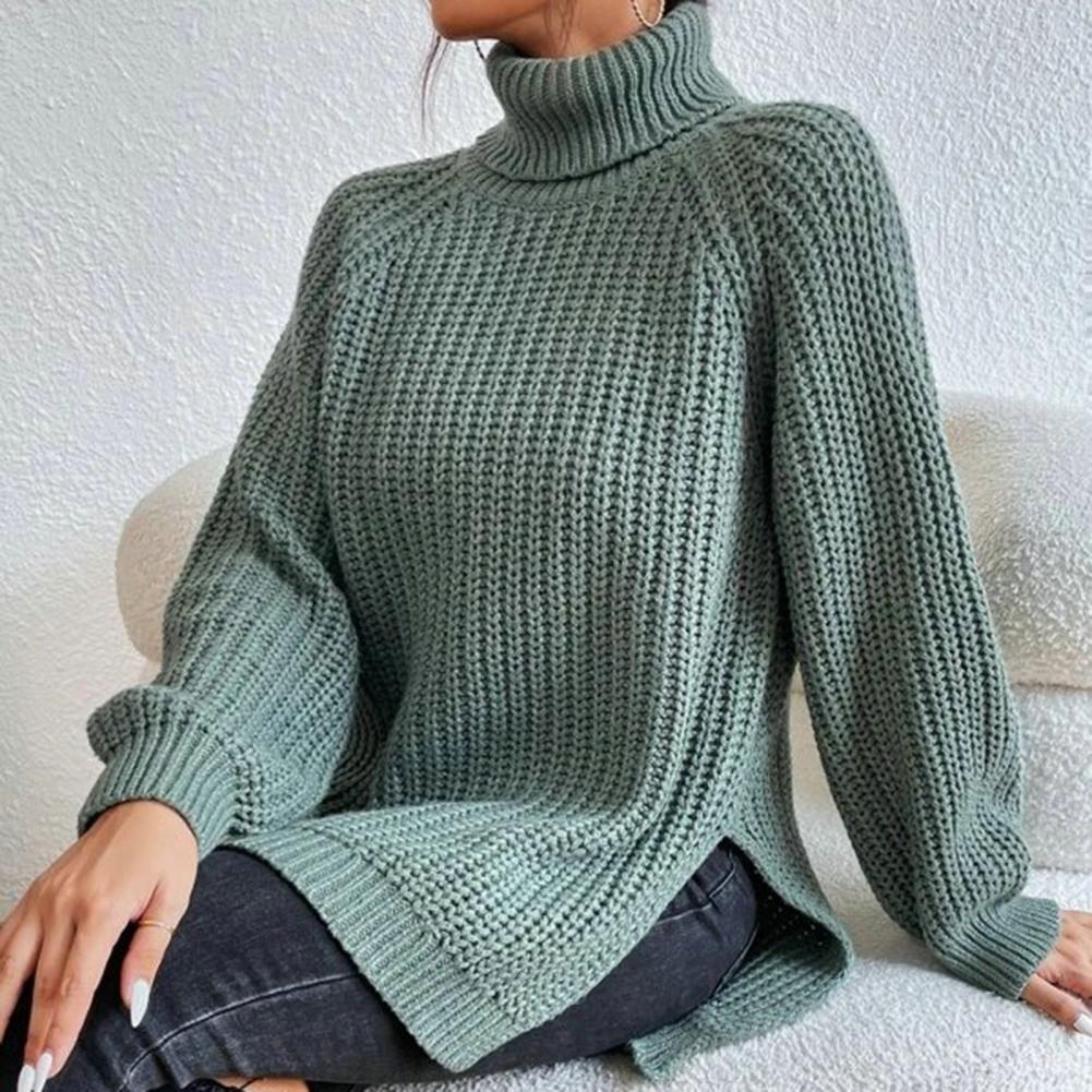Jolise | Women’s Modern Cotton Turtleneck Sweater