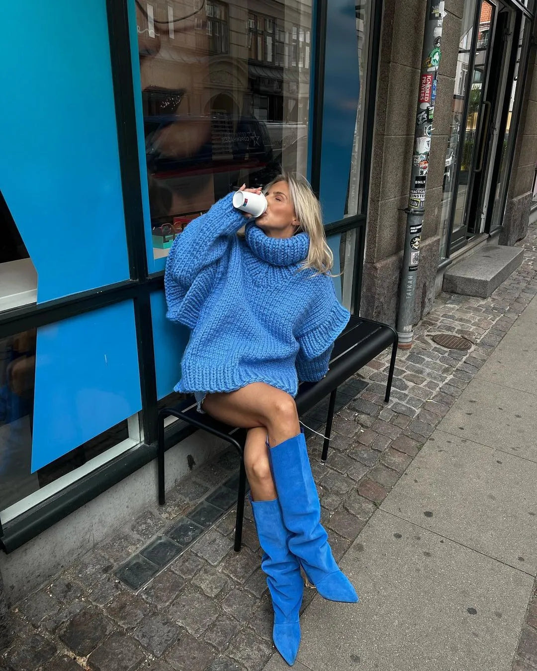 Nola | Women’s Oversized Knitted Sweater for Fall/Winter