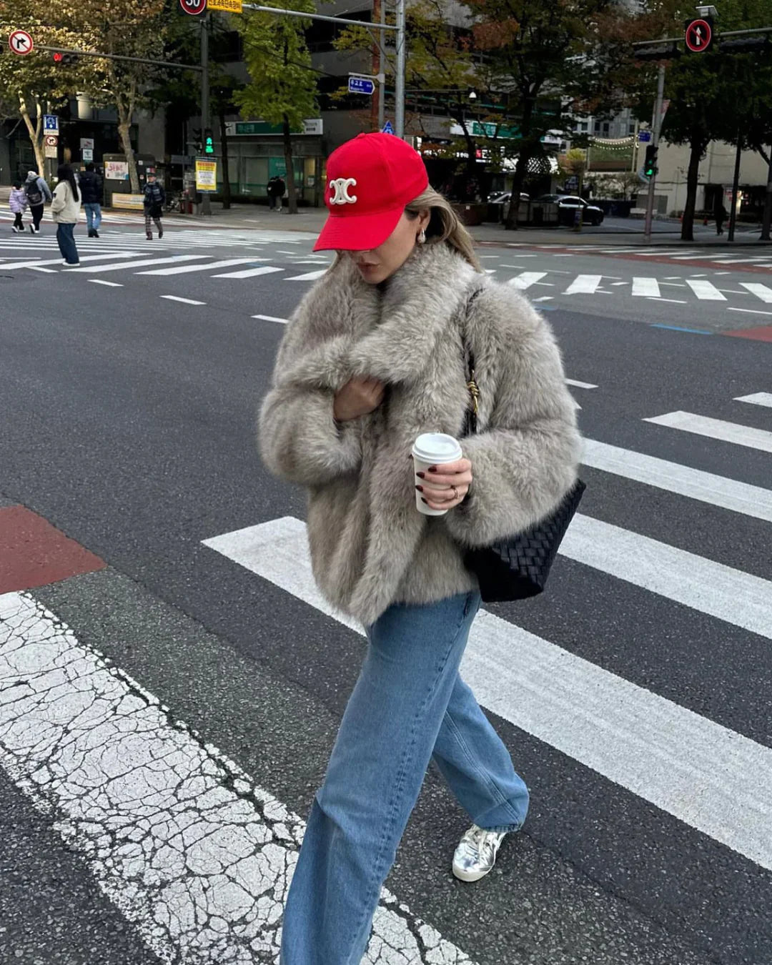 Alessira Faux Fur Coat For Women | Chic Warmth, Statement Piece