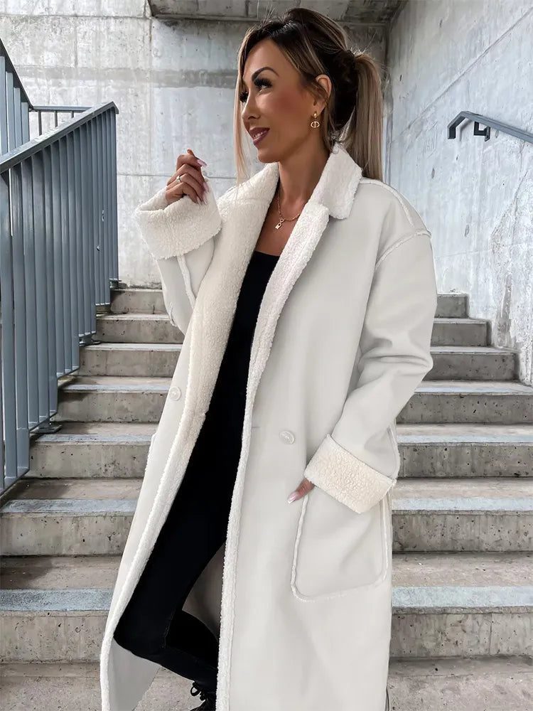 Belette | Women’s Belted Wool-Blend Maxi Coat