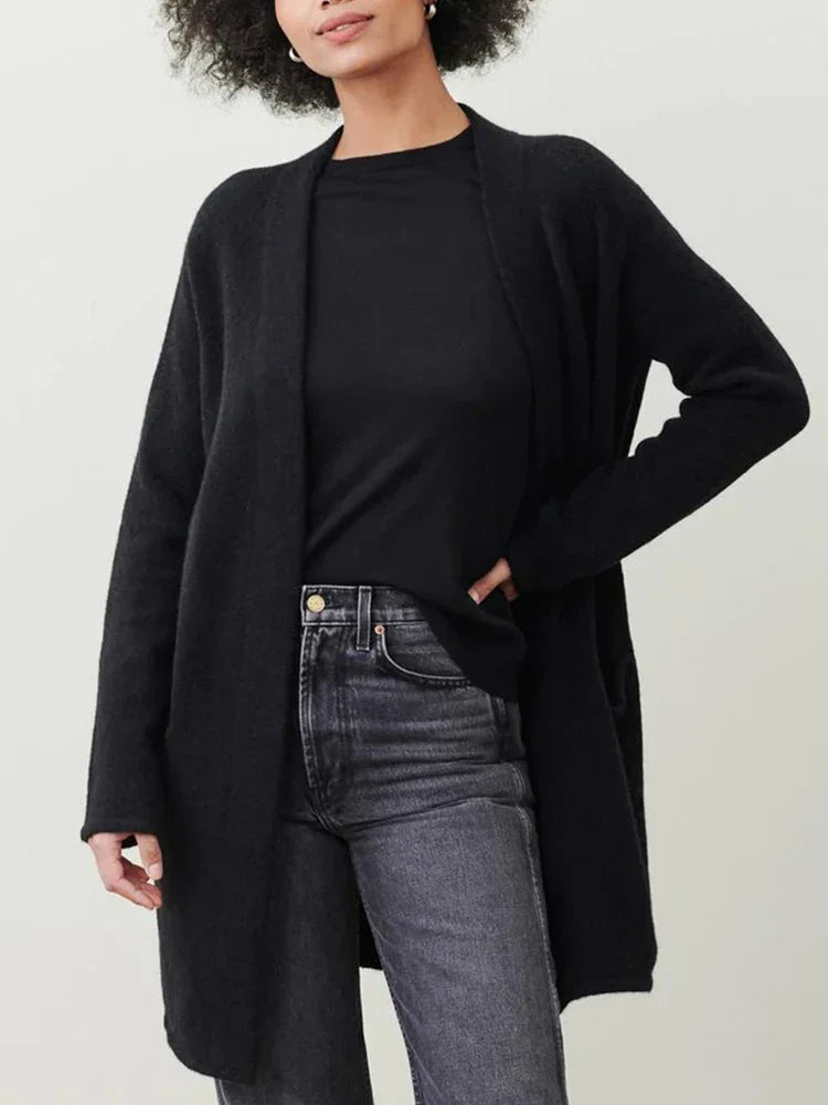 Carys | Women’s Cashmere Cardigan with Pockets