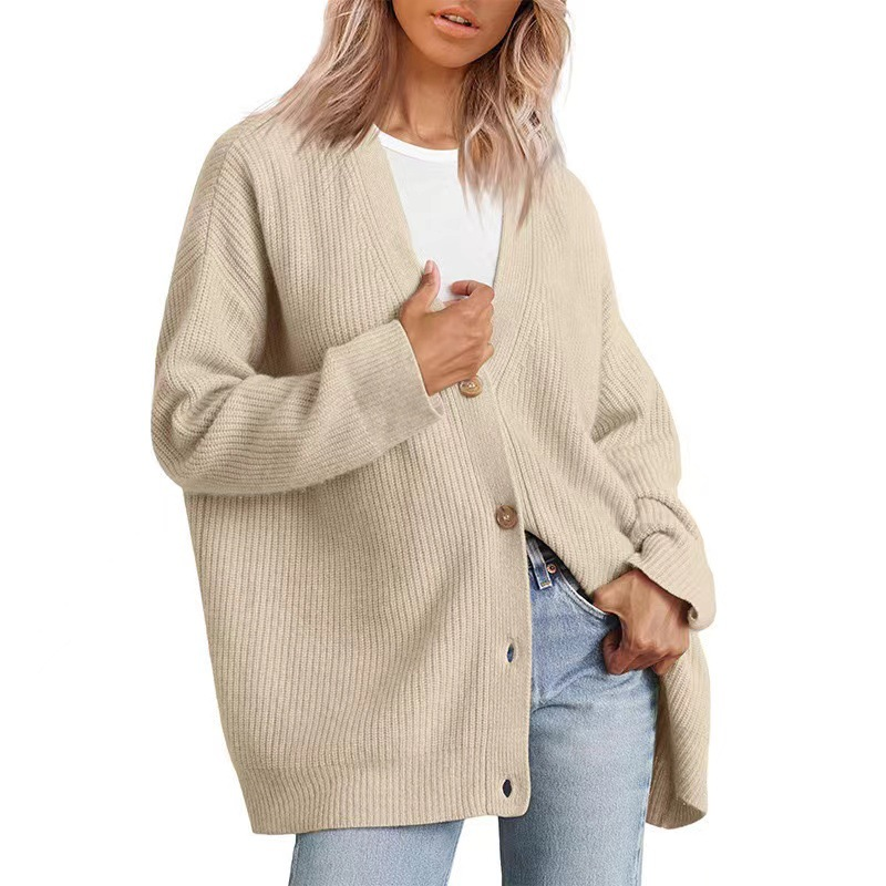 Maisie Longline Cardigan For Women | Casual With Button Fastening