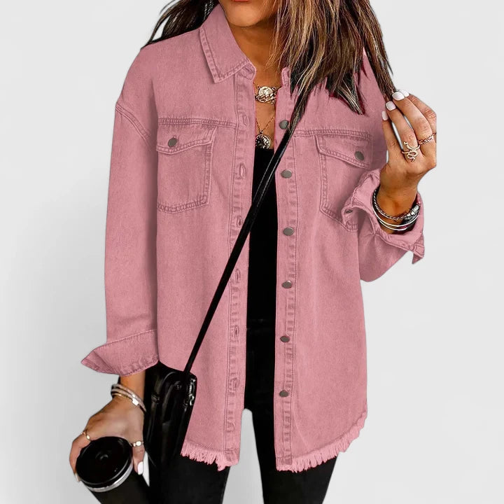 Natalia Comfortable Jacket for Women | Relaxed Fit, Versatile Layer