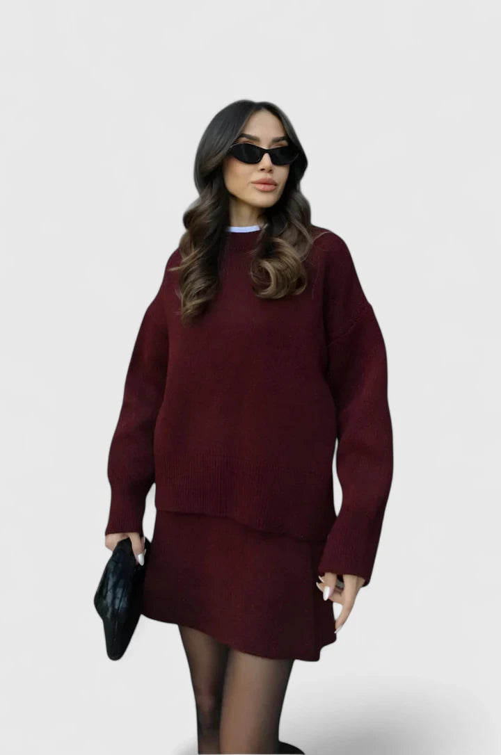 Xanthe Cosy Sweater Set for Women | Soft, Chic and Versatile
