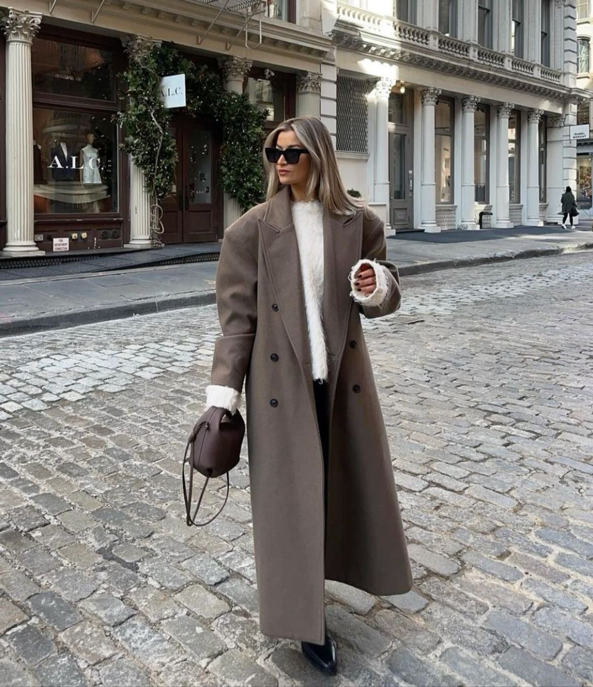 Jantine | Long Oversized Coat for Women