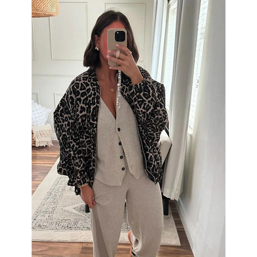 Eloise | Teddy Bomber Jacket for Women